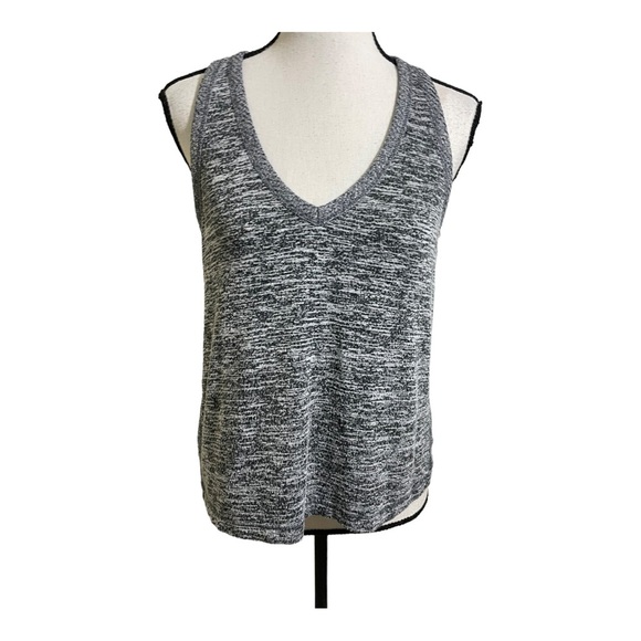 Rag & Bone womens grey marble V-neck sleeveless tank top. Size X-Small. - Picture 7 of 8